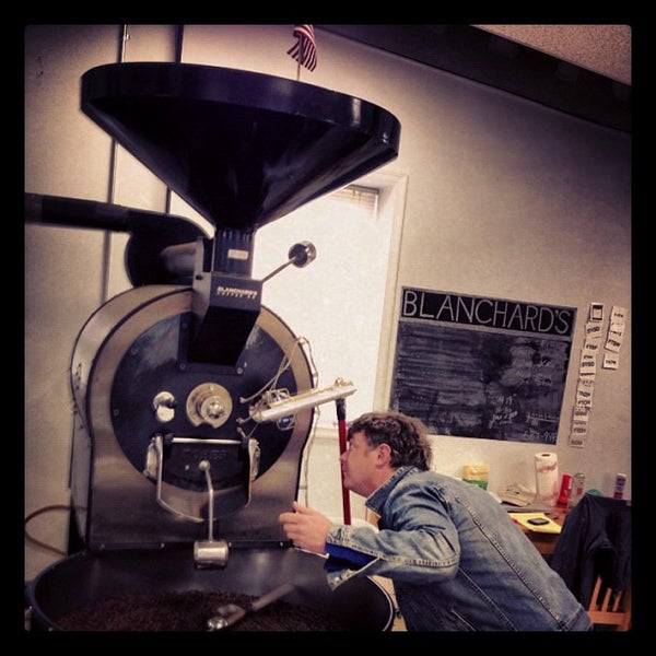 Photo taken at Blanchard&#39;s Coffee Co. Roast Lab by Blanchard&#39;s C. on 10/28/2012