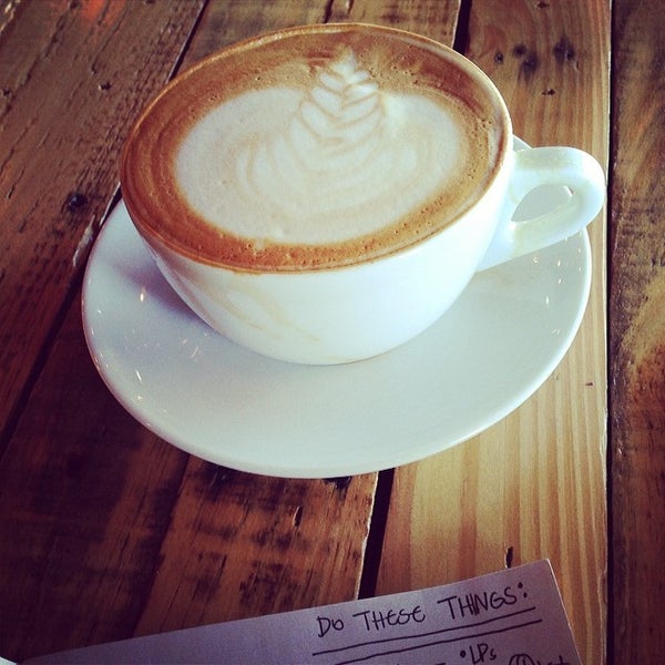 Photo taken at Seeds Coffee Co. by Beth S. on 2/13/2014