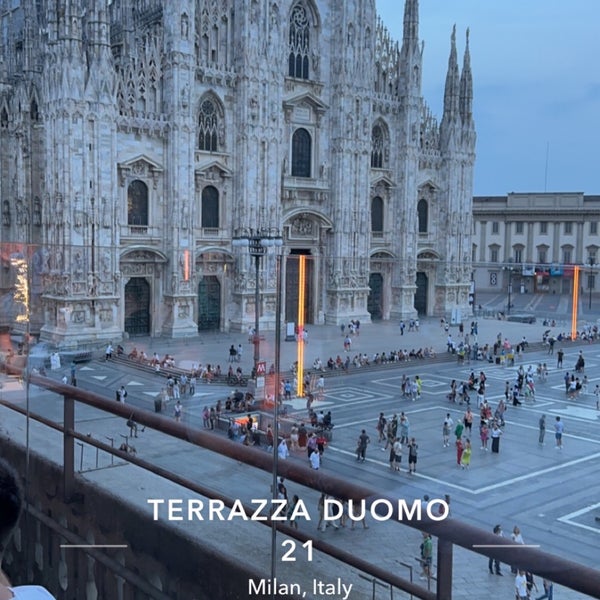 Photo taken at Terrazza Duomo 21 by M Khalid J on 7/11/2023