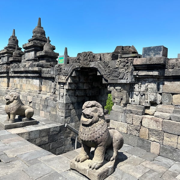 Photo taken at Borobudur Temple by Ella H. on 6/5/2023