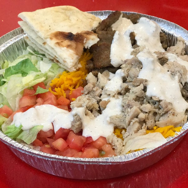 Photo taken at The Halal Guys by Ella H. on 10/14/2017