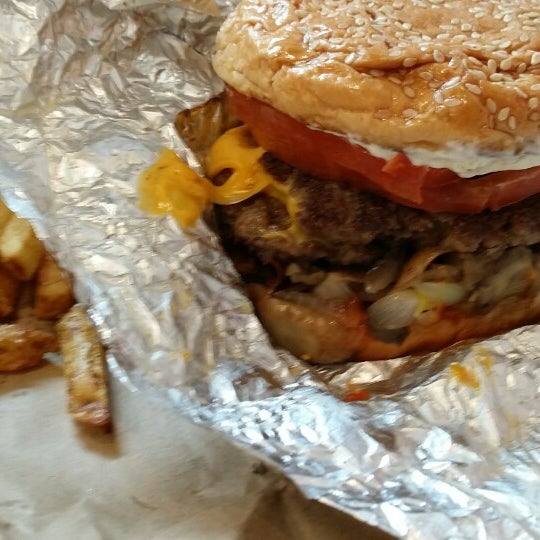 Photo taken at Five Guys by Max T. on 9/6/2014