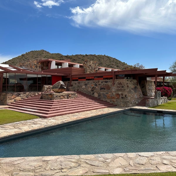 Photo taken at Taliesin West by Monica S. on 4/13/2023