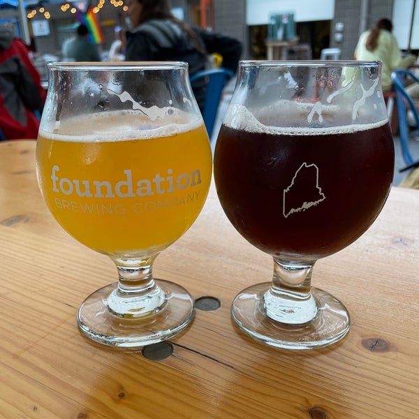 Photo taken at Foundation Brewing Company by Monica S. on 7/29/2021