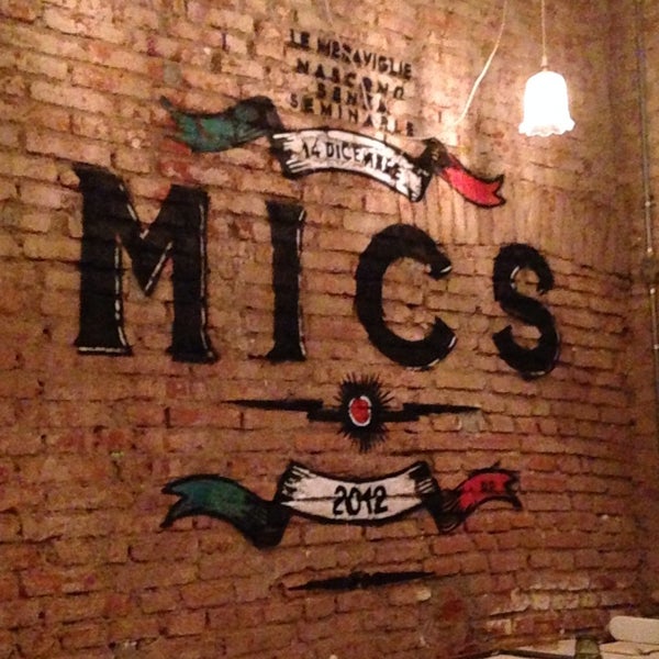 Photo taken at Mics by Davide D. on 4/19/2014