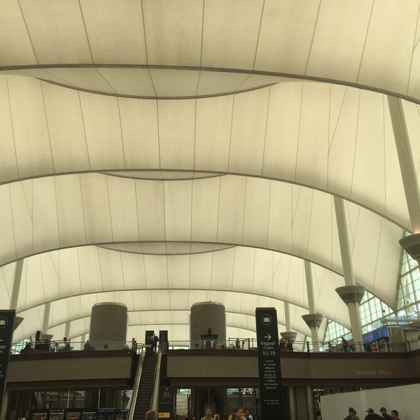 Photos at Frontier Airlines Ticket Counter Denver International