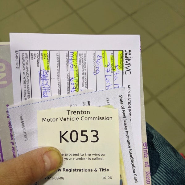 MVC Trenton Regional Service Center 120 South Stockton Street