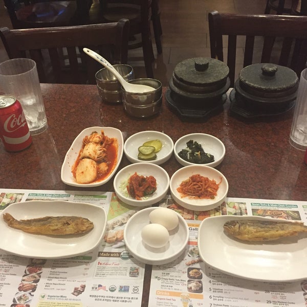 Photo taken at BCD Tofu House by Loan P. on 5/19/2015