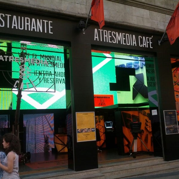 Photo taken at Atresmedia Café by Sergio G. on 6/23/2014