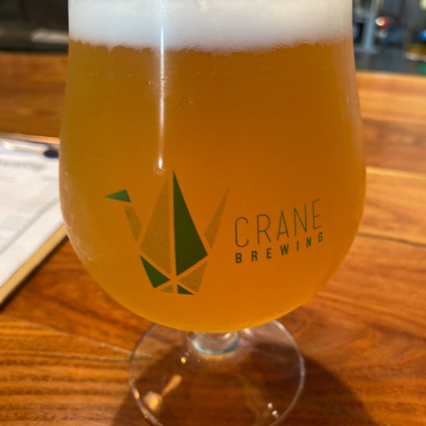 Photo taken at Crane Brewing Company by Steve G. on 6/24/2021