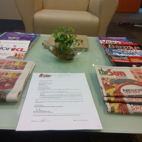 Berjaya Times Square Management Office Office In Bukit Bintang