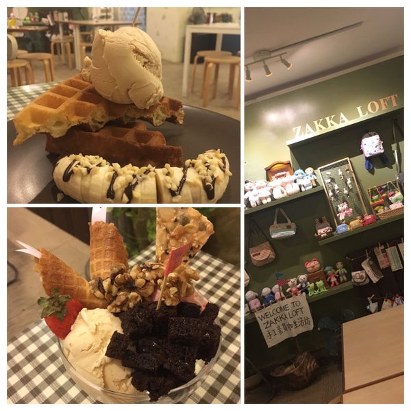 Had desserts here. However their menu of bento sets looks appetising. Love their peanut butter ice cream! And other homemade crafted flavours. Pretty girl at the counter to serve us.