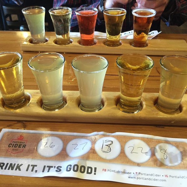 We are from the east coast where people think Angry Orchard is cider. This place is amazing! Get the flight.