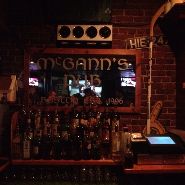 Photo taken at McGann&#39;s Irish Pub by Amy A. on 11/22/2013