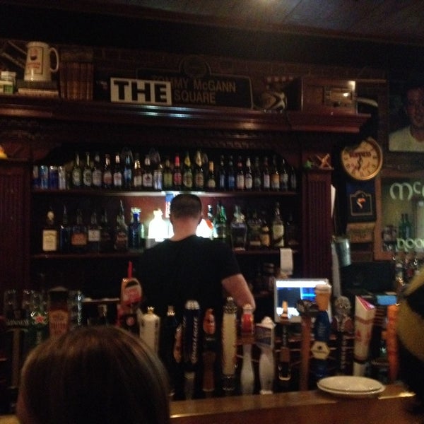 Photo taken at McGann&#39;s Irish Pub by Amy A. on 2/4/2014