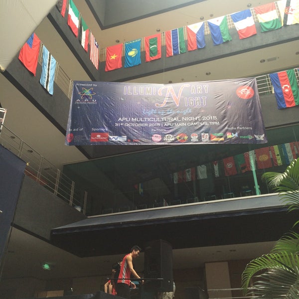 Photo taken at Asia Pacific University of Technology &amp; Innovation (APU) by Crystal H. on 10/31/2015