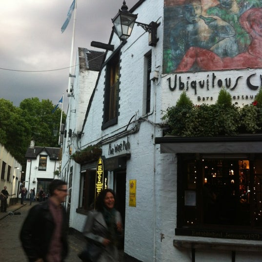 Ubiquitous Chip Bar in Glasgow