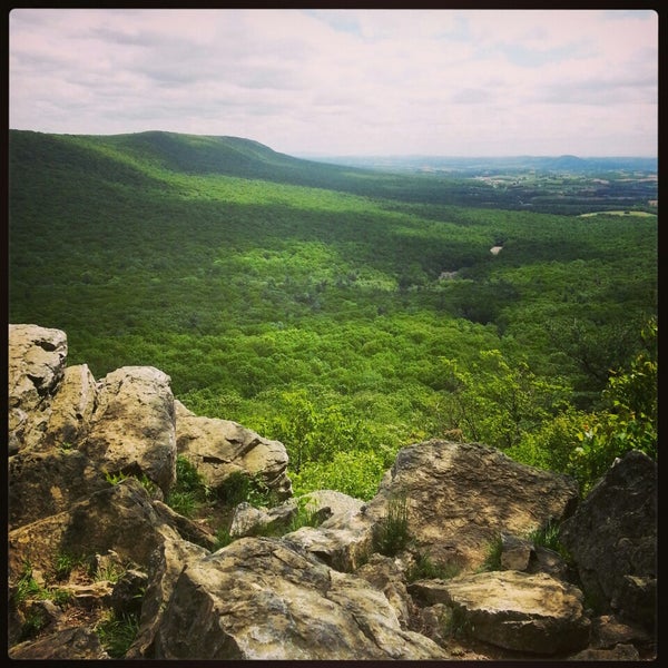 Hawk Mountain Sanctuary Trails in Kempton