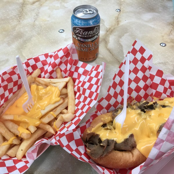 Photo taken at POP&#39;S Philly Steaks by Scott M. on 2/25/2015