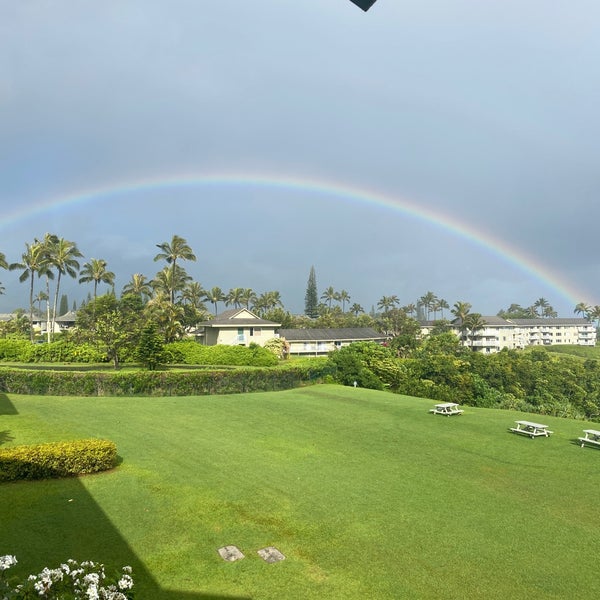 Photo taken at The Cliffs at Princeville by Melissa M. on 6/15/2023