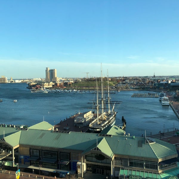 Photo taken at Renaissance Baltimore Harborplace Hotel by Chris &#39;Spike&#39; on 4/4/2018