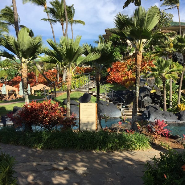 Photo taken at Grand Hyatt Kauai Water Slide by Chris &#39;Spike&#39; on 12/18/2014