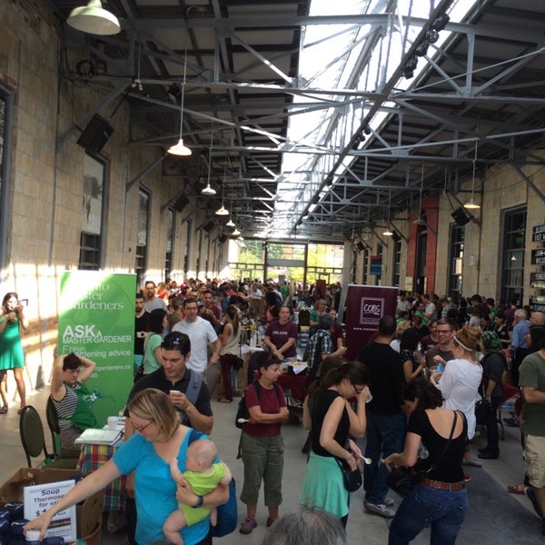 Photo taken at Wychwood Barns Farmers&#39; Market by Peter G. on 9/28/2014