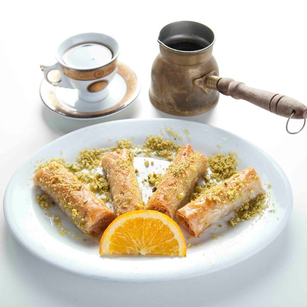 Photo taken at Khoury&#39;s Mediterranean Restaurant by Khoury&#39;s Mediterranean Restaurant on 11/30/2014