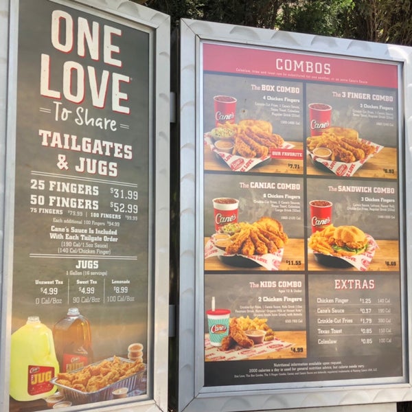 Photo taken at Raising Cane&#39;s Chicken Fingers by Chris G. on 5/4/2019