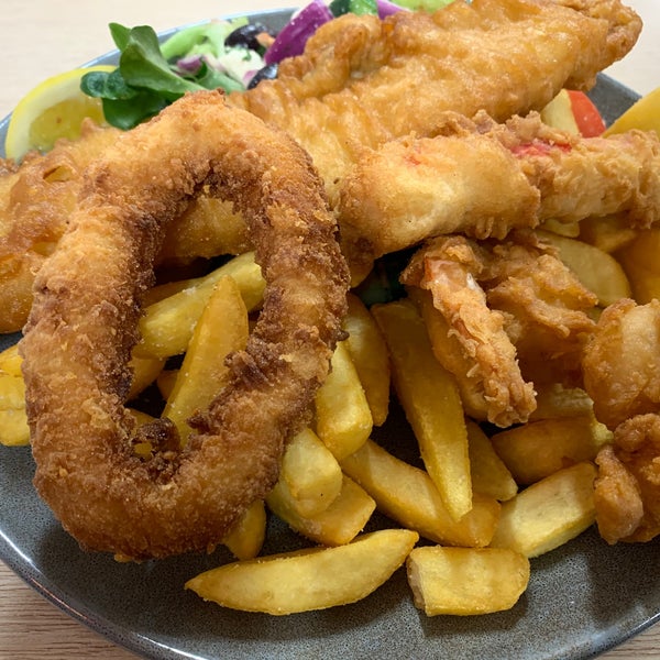 The Blue Bird Cafe Fish and Chips Shop in Apollo Bay