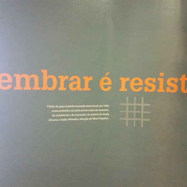 รูปภาพถ่ายที่ Memorial da Resistência de São Paulo โดย Vinicius V. เมื่อ 11/30/2014