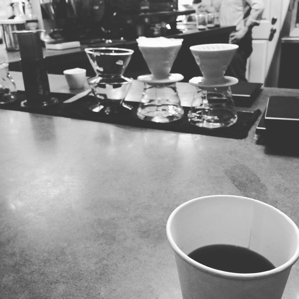 A nationally recognized roaster.  Very knowledgable and friendly baristas who go the extra mile.  A variety of brew methods to choose from.  Ask the barista which method goes with the coffee you want.