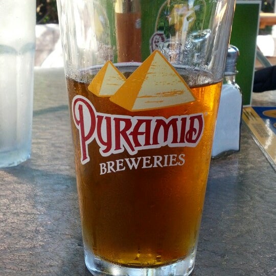 Photo taken at Pyramid Brewery &amp; Alehouse by Erich D. on 10/14/2012
