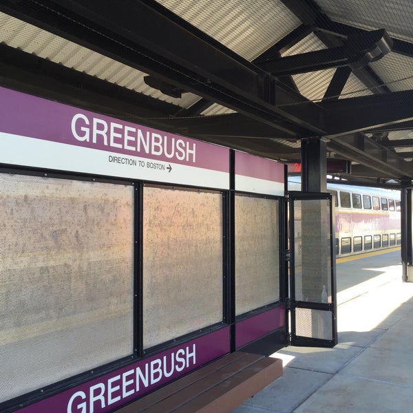 MBTA Greenbush Station Rail Station