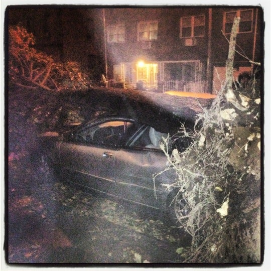 Foto tirada no(a) Frankenstorm Apocalypse - Hurricane Sandy por Amanda M. em 10/30/2012