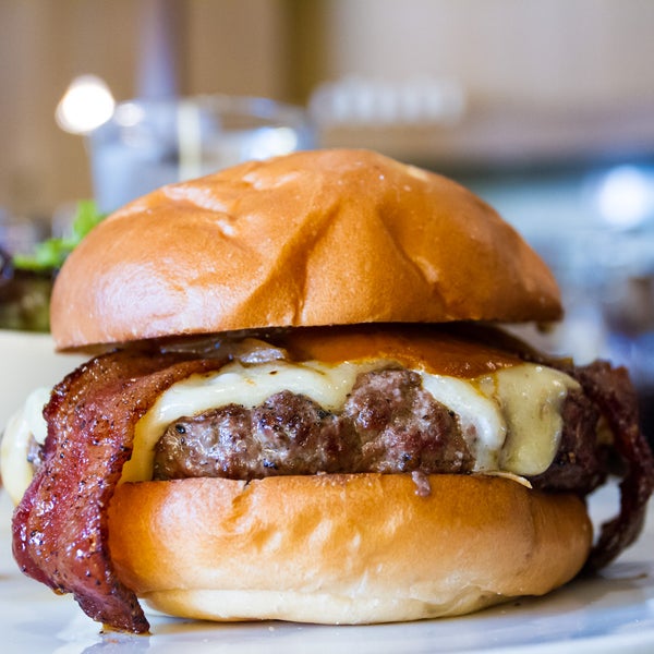 I've got 3 words for you my burger lovin' friend: dry. aged. beef. It makes a good burger mo' better. Get the Elvis Burger here for a bacony good time.