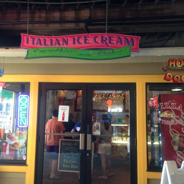 San Gelato The Boardwalk Ice Cream Parlor in Fort Walton Beach
