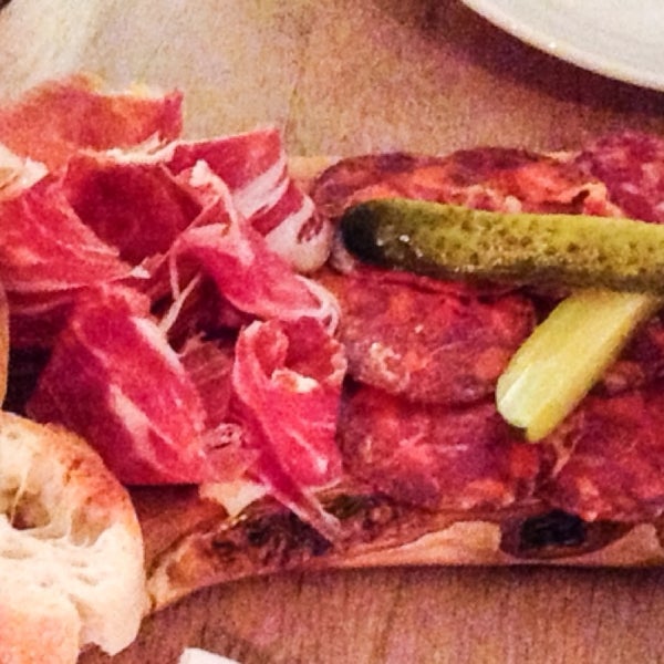 Amazing charcuterie - a Mediterranean oasis in London