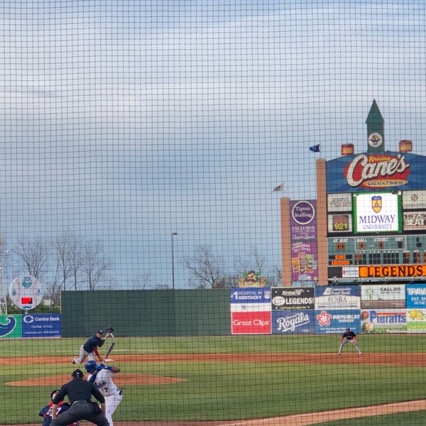 Photo taken at Whitaker Bank Ballpark by Tanveer A. on 4/21/2018