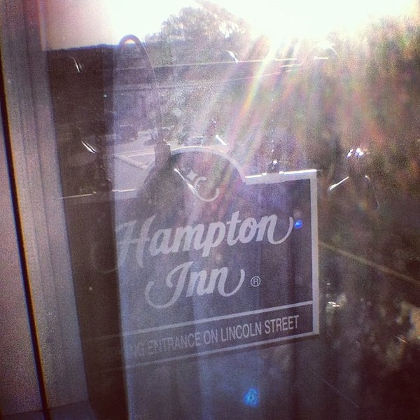 Photo taken at Hampton Inn by Hilton by Summer P. on 4/25/2013