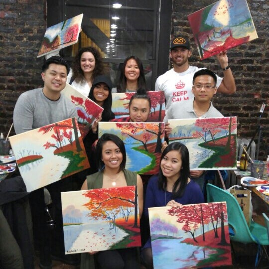 Photo taken at Painting Lounge by Rachelle on 3/27/2016