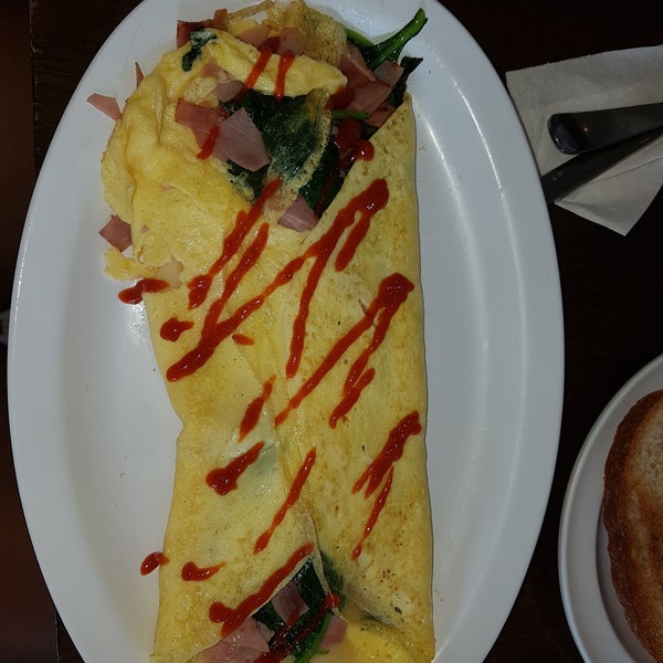 Omelette for brunch. Lovely people and really nice environment