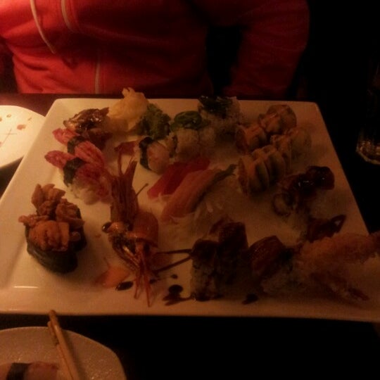 Photo taken at sushi d by Christina D. on 1/15/2013