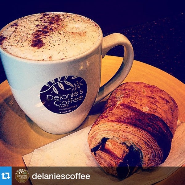 Photo taken at Delanie&#39;s Coffee by EatLocal S. on 2/3/2015