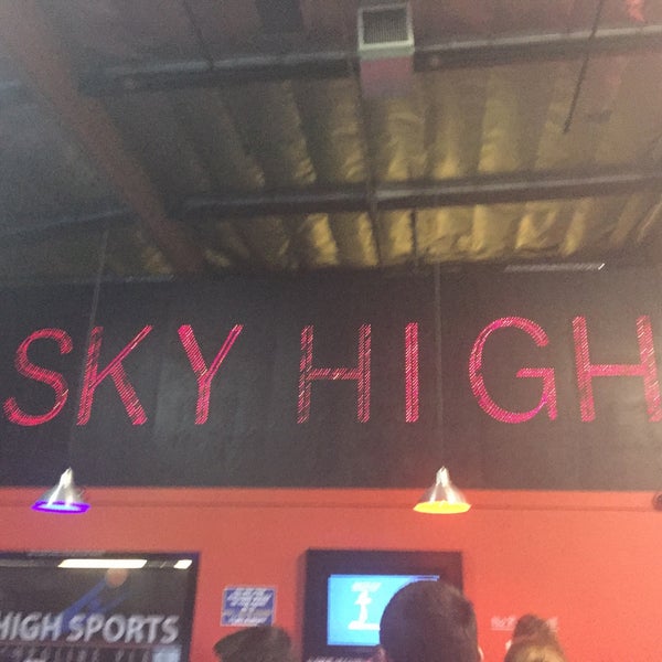 Photo taken at Sky High Sports Woodland Hills by Danielle T. on 4/3/2015
