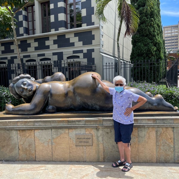 Photo taken at Plaza Botero by Daisy on 9/24/2021