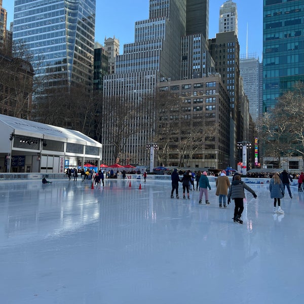 Photo taken at Bank of America Winter Village at Bryant Park by Daisy on 12/28/2022