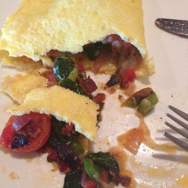 For brunch you can order a veggie omelet and have the side cooked into it.. Yum!