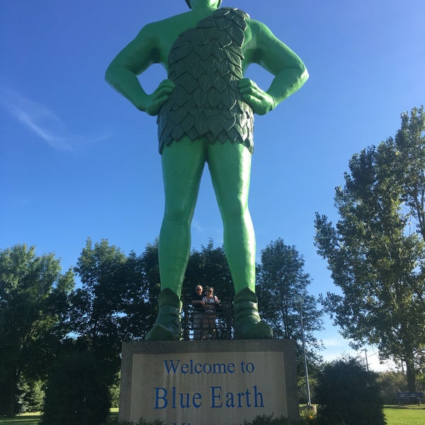 Photo taken at Jolly Green Giant Statue by Constance S. on 9/2/2016