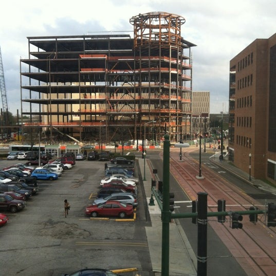 Photo taken at Courtyard by Marriott Norfolk Downtown by Jim M. on 12/10/2012